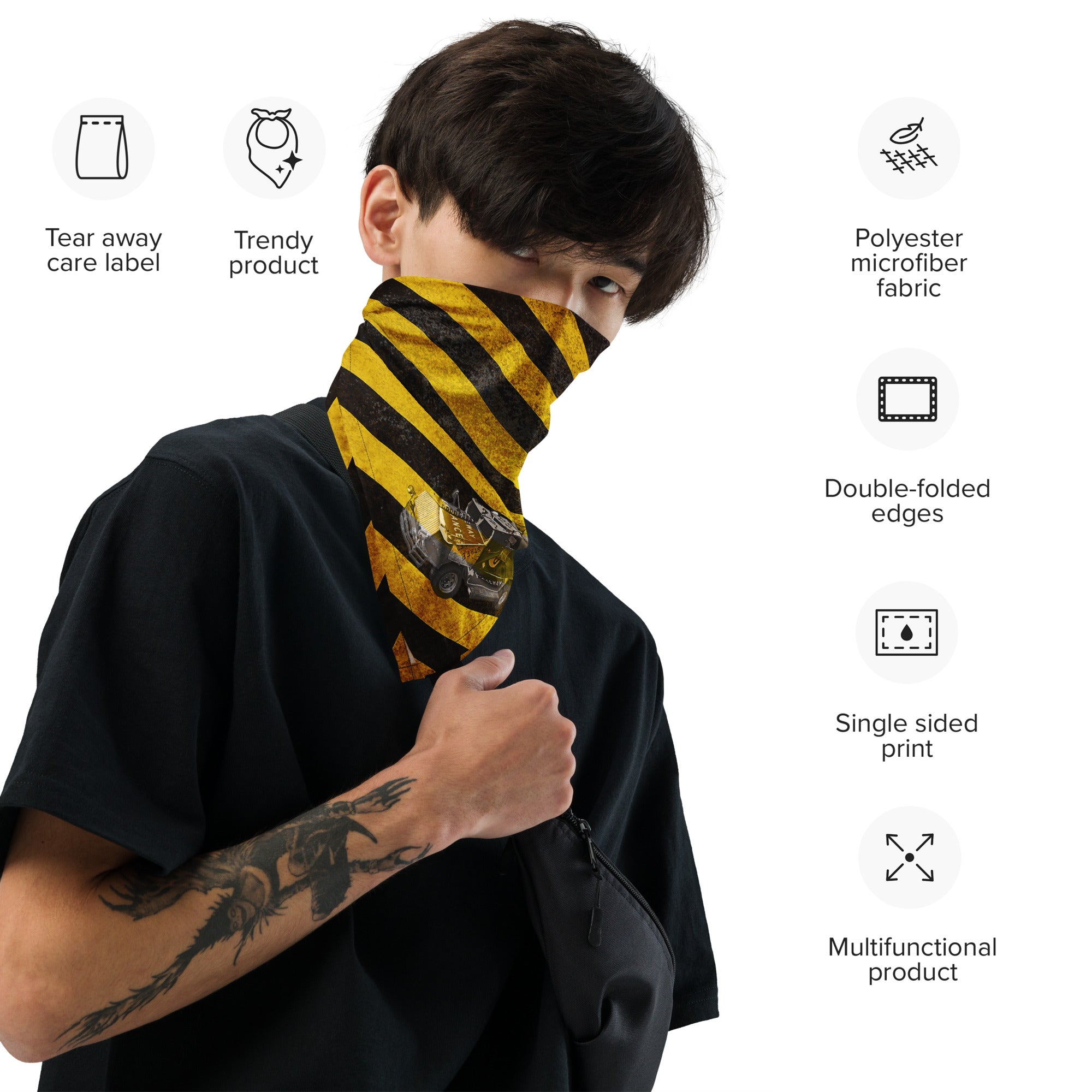 Kinderpanzer All-over print bandana – Kinderpanzer Merch!