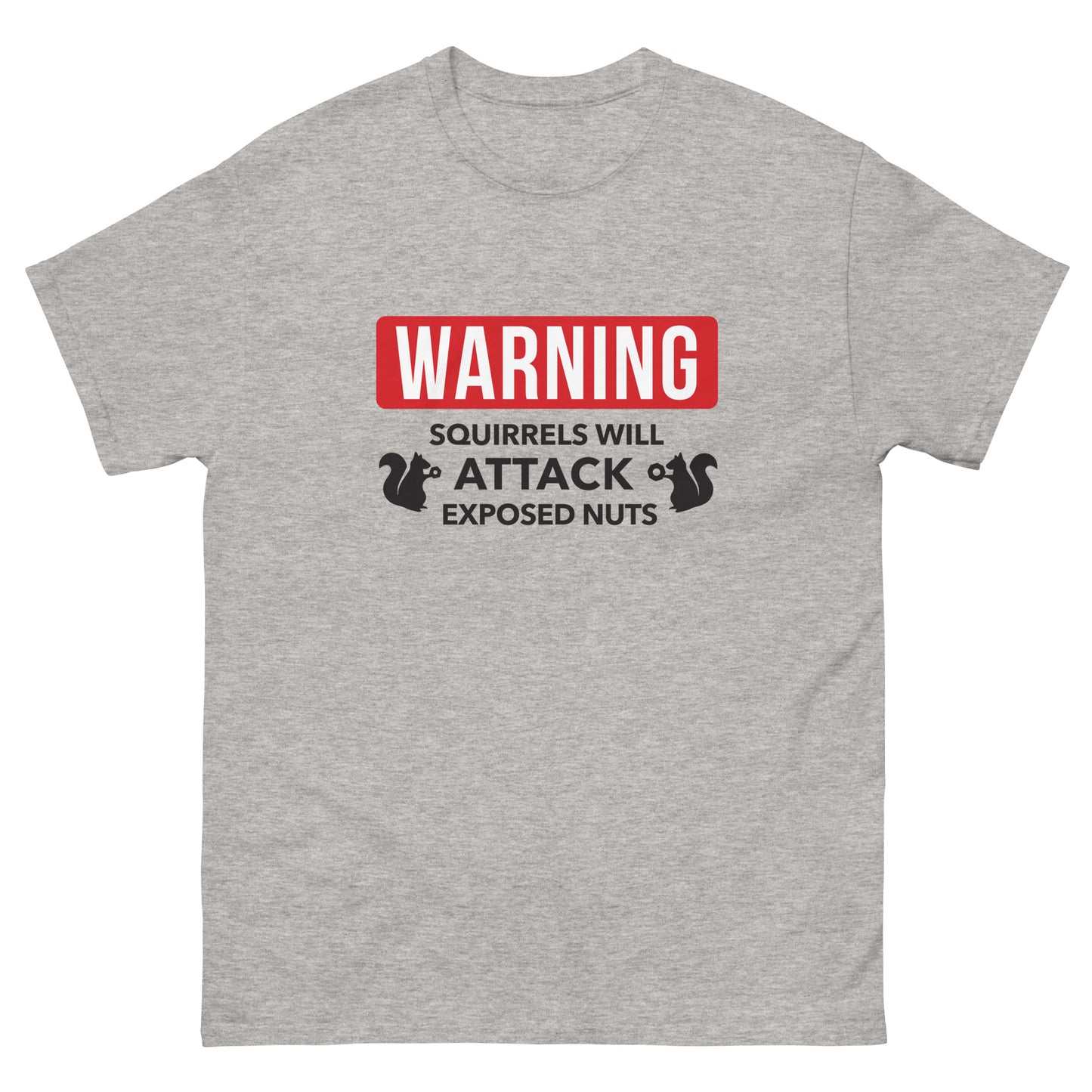 Warning Squirrels Men's classic tee