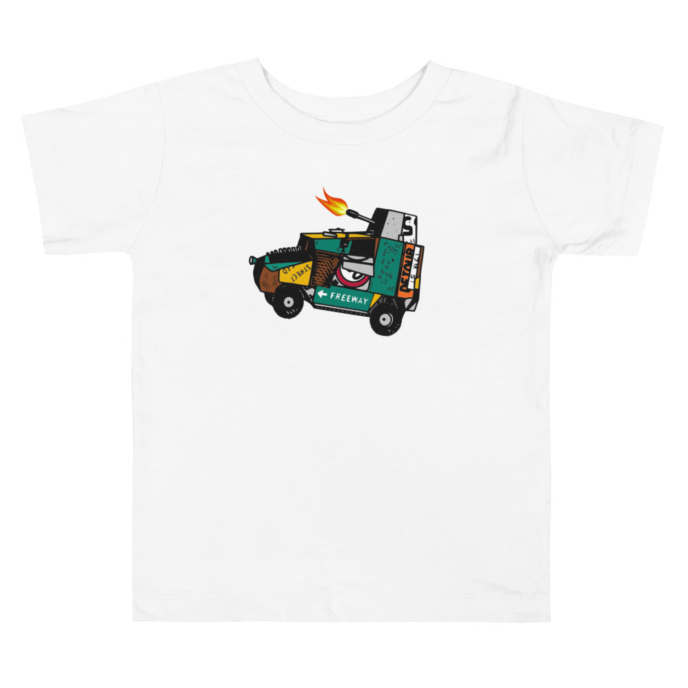 A Kinderpanzer Toddler Short Sleeve Tee