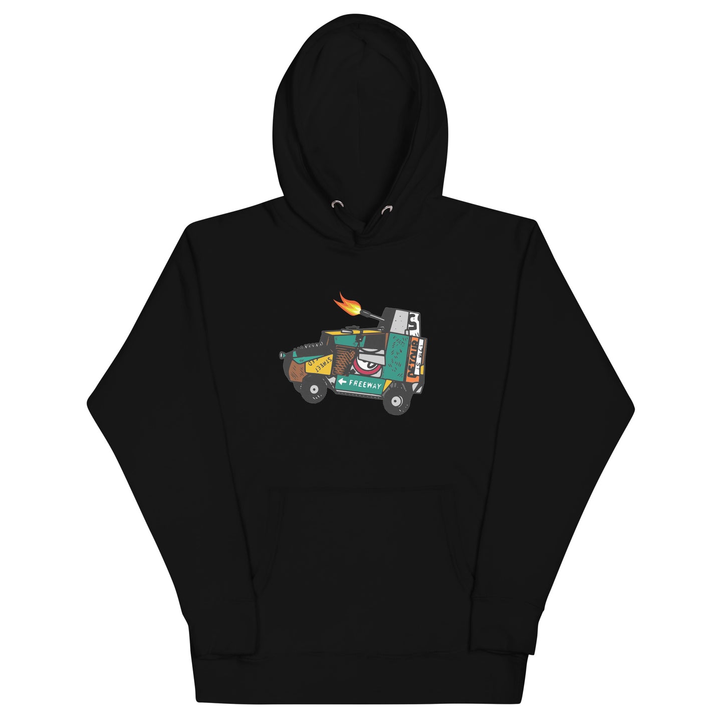 A Kinderpanzer Unisex Hoodie