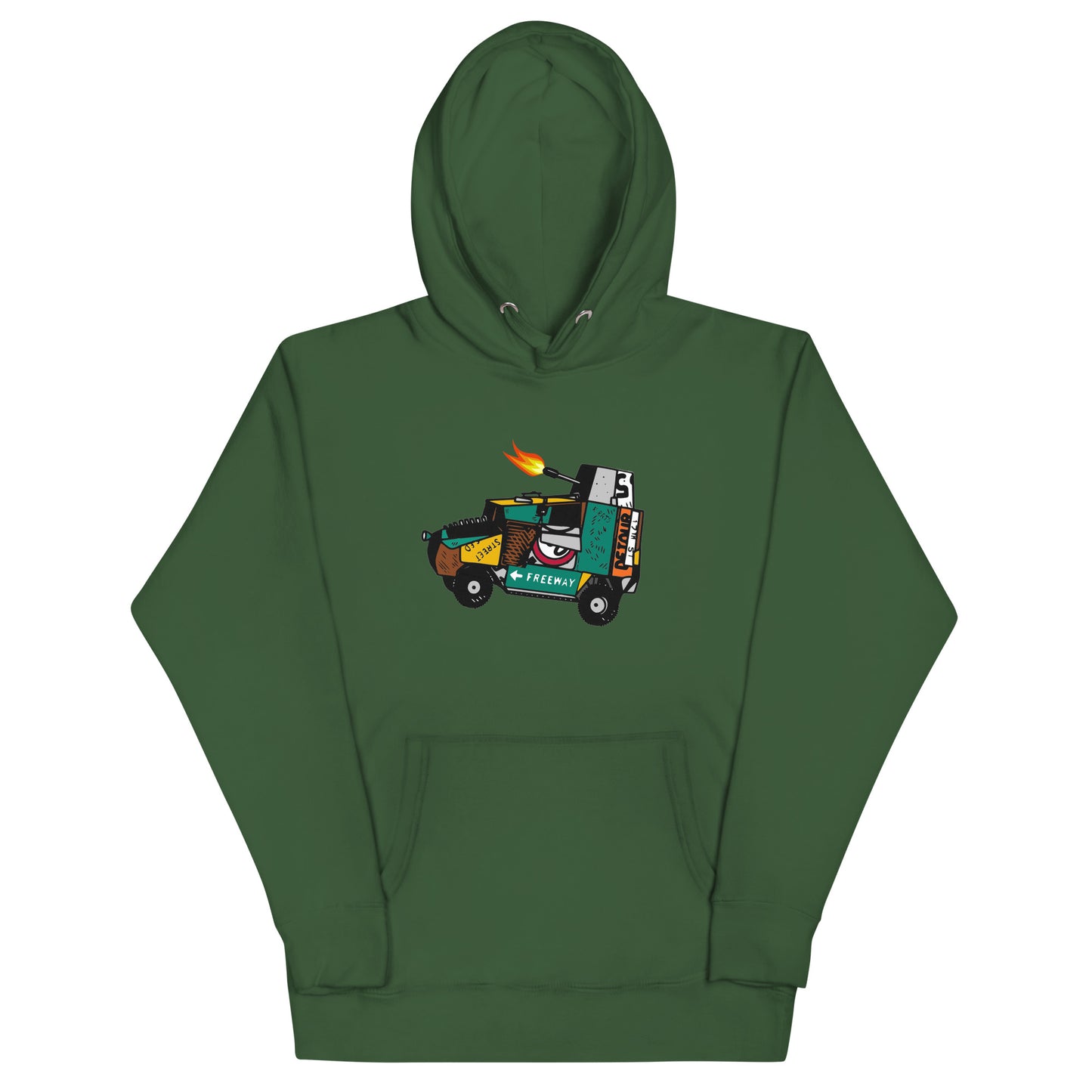 A Kinderpanzer Unisex Hoodie