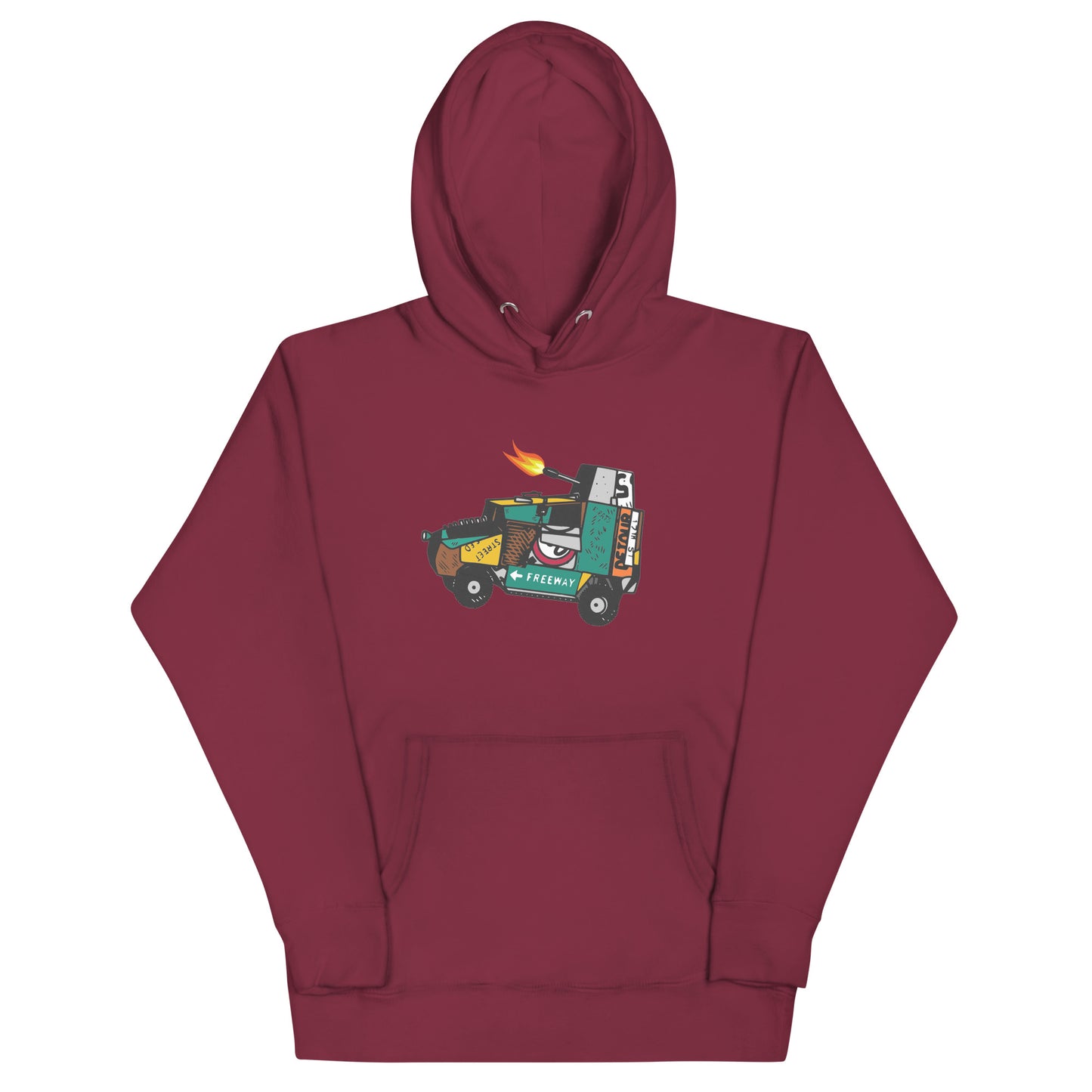 A Kinderpanzer Unisex Hoodie