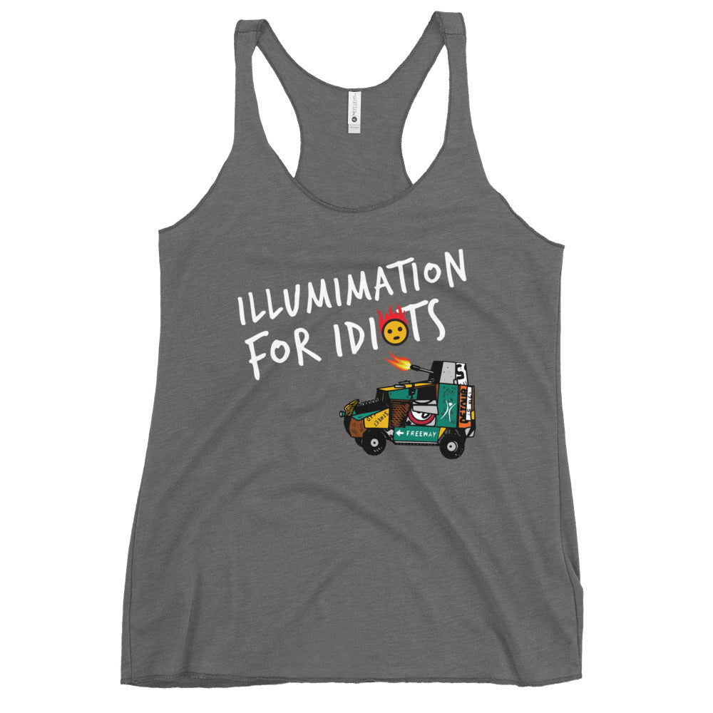 Illumination for Idiots Women's Racerback Tank