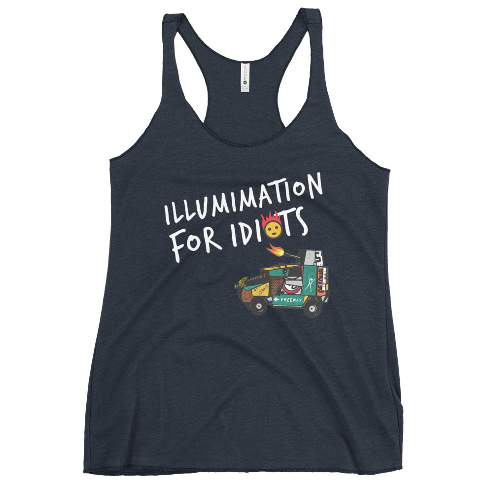Illumination for Idiots Women's Racerback Tank