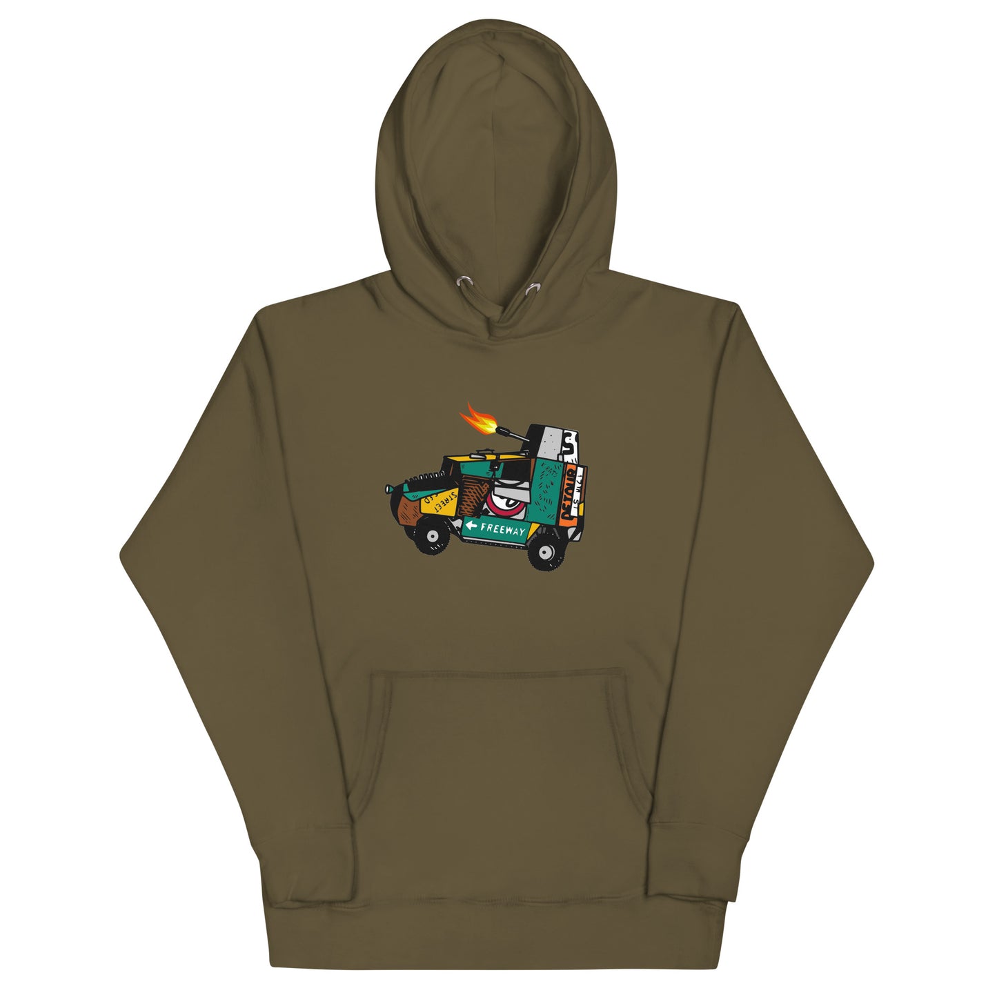 A Kinderpanzer Unisex Hoodie